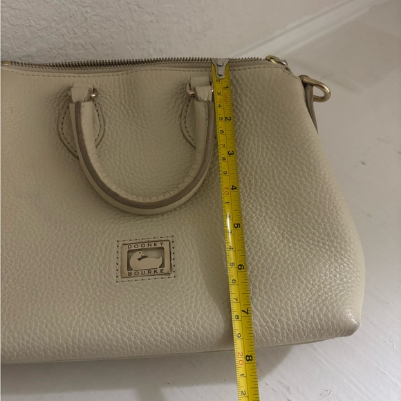 Dooney & Bourke Beige Satchel - Picture 7 of 8